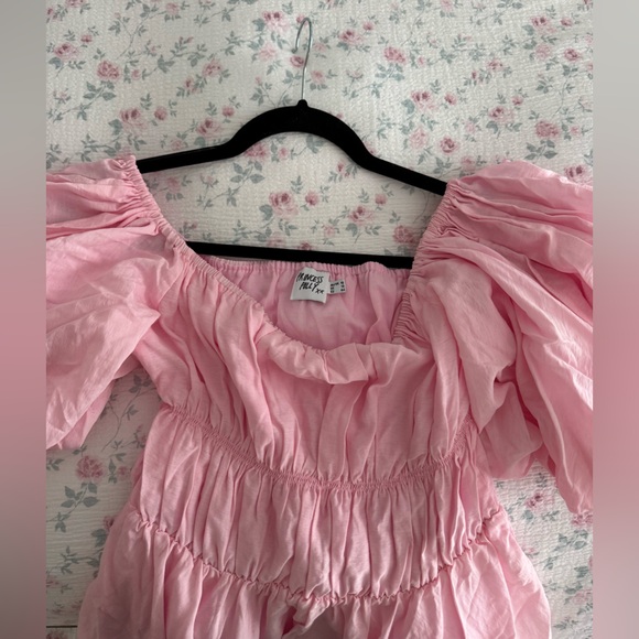 Princess Polly Light Pink Baby Doll Dress - Picture 4 of 8